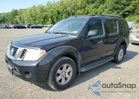 2008 Nissan Pathfinder S из США, поврежденный, VIN 5N1AR18B68C608441
